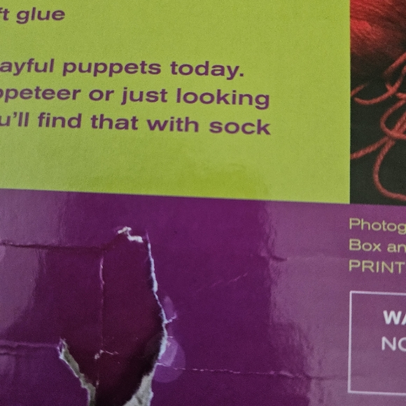 Let's Make Sock Puppets Book & Kit By Mud Puddle Books New - Picture 4 of 4